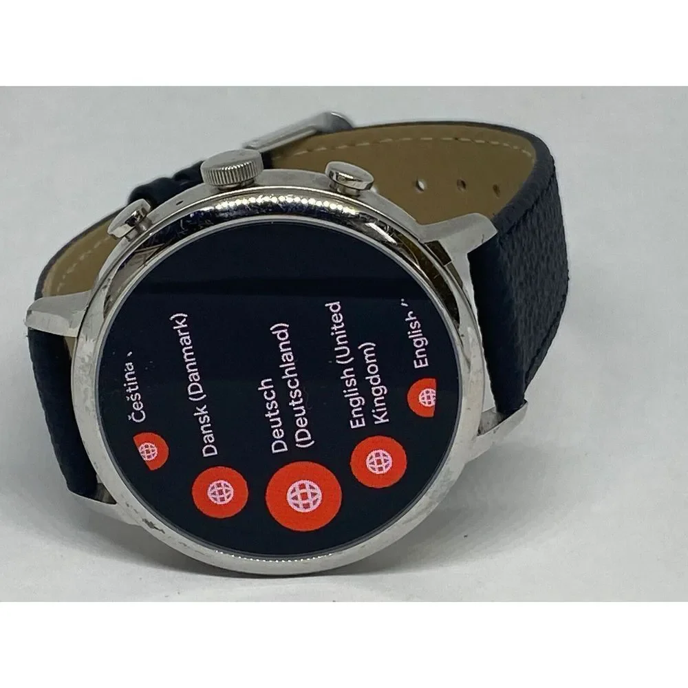 Fossil Gen 4 Authentic Digital Dial Smart Watch Custom Band FTW6017 DC145